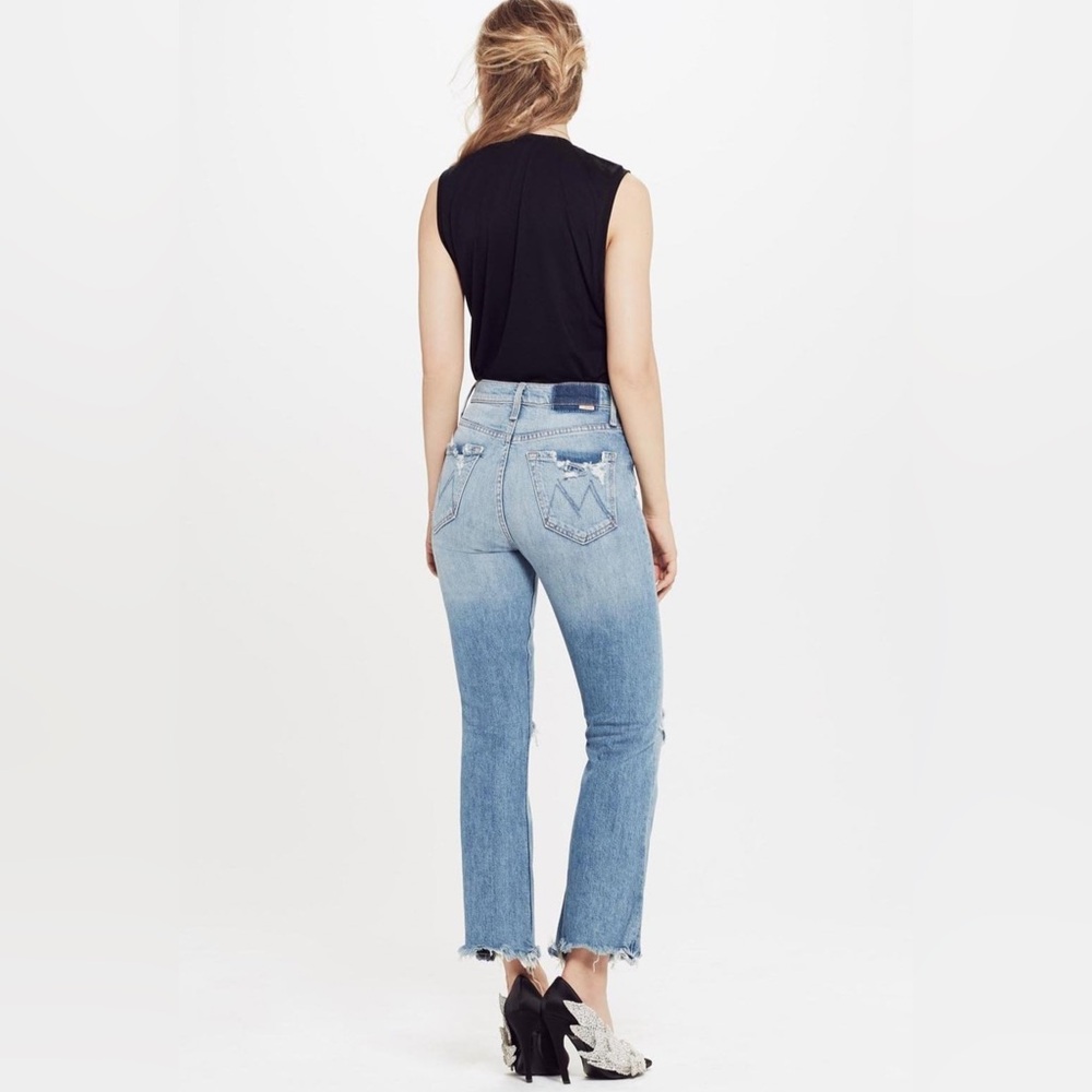 NWT Mother Superior The Tripper Ankle Jeans Misbeliever Wash Sold Out - Picture 5 of 15